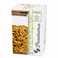 PASABAHCE Bamboo Snackbehälter