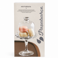 PASABAHCE Mini Patisserie mit Fuß und Deckel