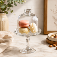 PASABAHCE Mini Patisserie mit Fuß und Deckel