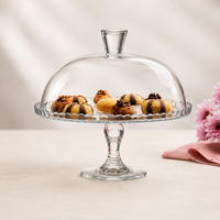 PASABAHCE Patisserie Fußplatte mit Deckel