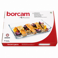 PASABAHCE Borcam Rechteckige Schale