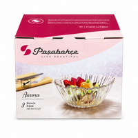 PASABAHCE Aurora Schüssel 3er