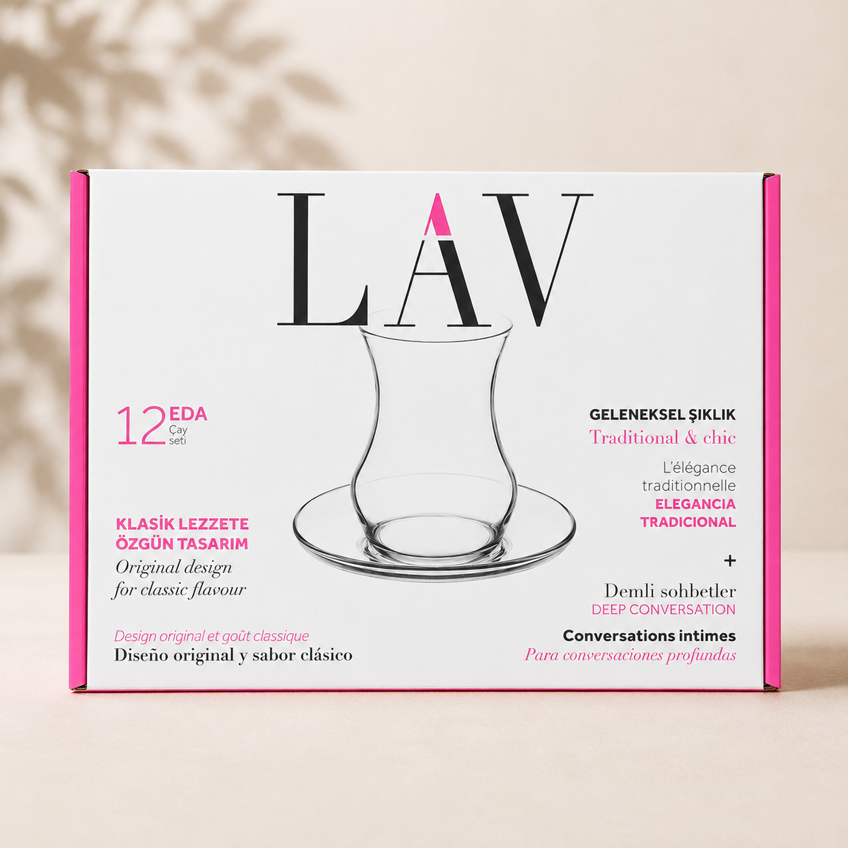 LAV EDA Teegläser Set 12-tlg.