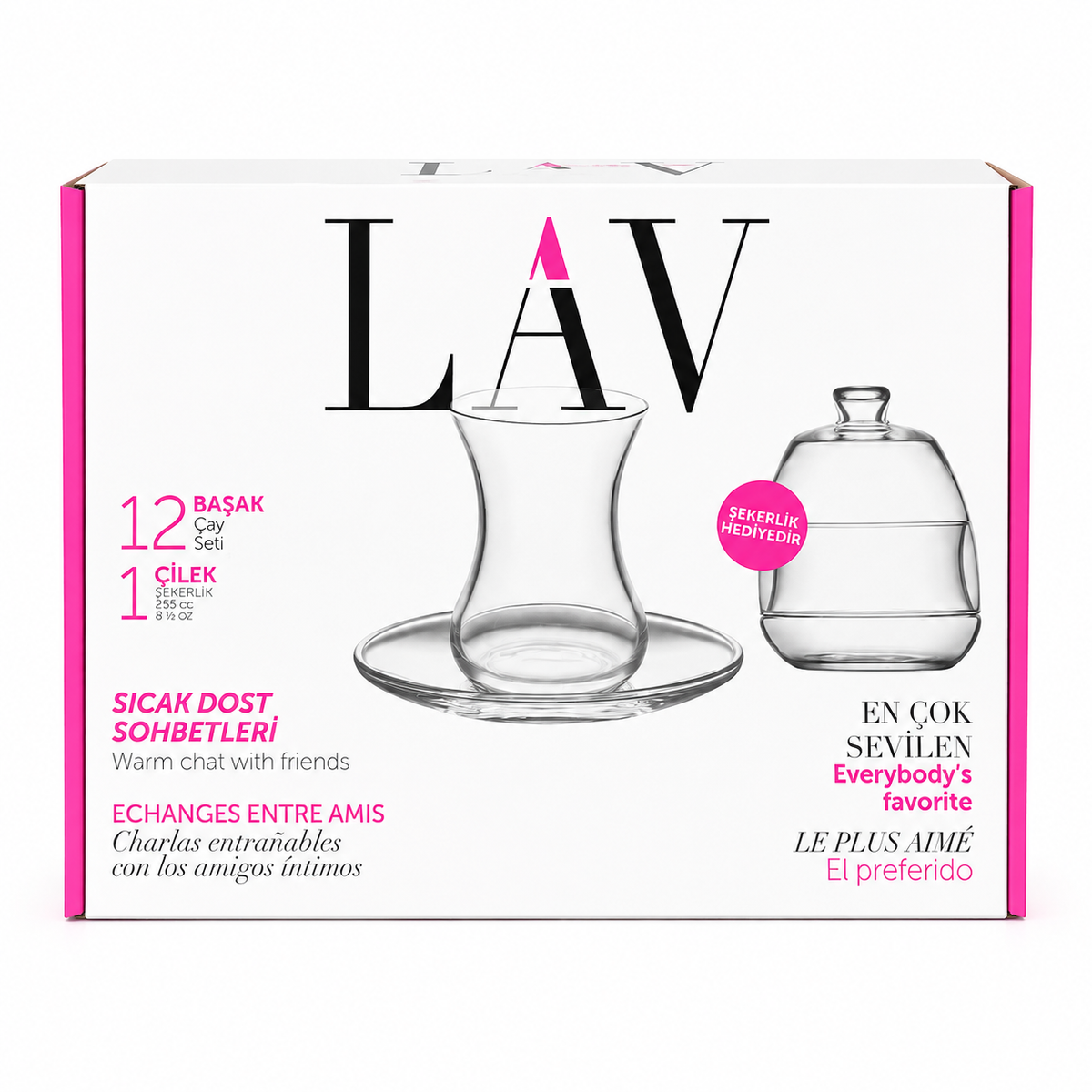 LAV BAŞAK Teegläser Set 13-tlg.