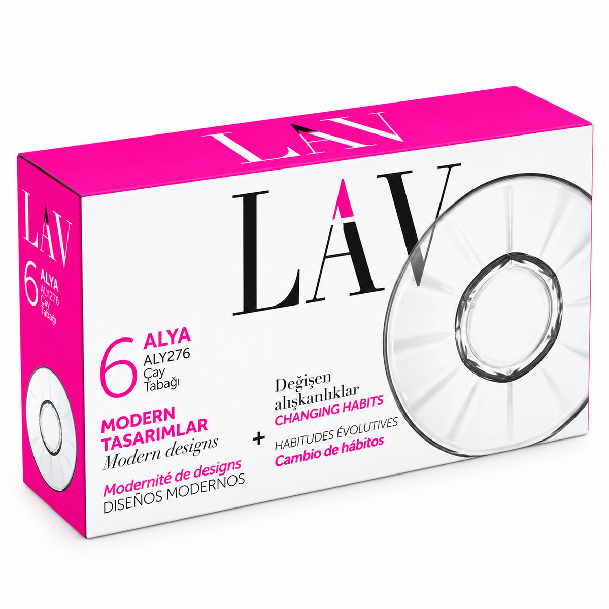 LAV ALYA Teeuntersetzer 6-tlg.