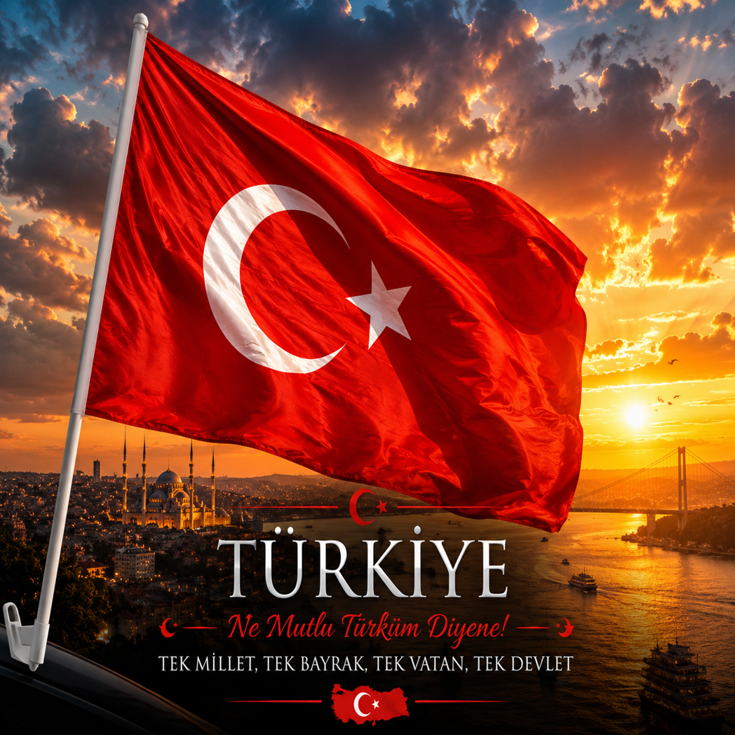 AUTO FLAGGE TÜRKEI