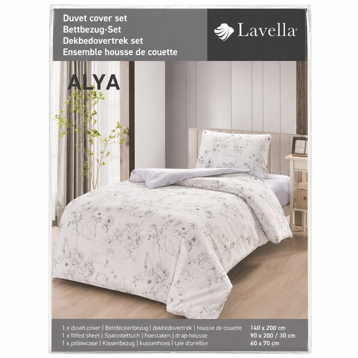 LAVELLA ALYA BETTBEZUG SET 140x200cm 3-tlg.