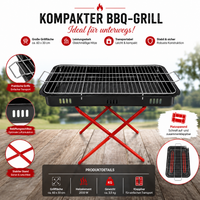 HOLZKOHLENGRILL 60cm