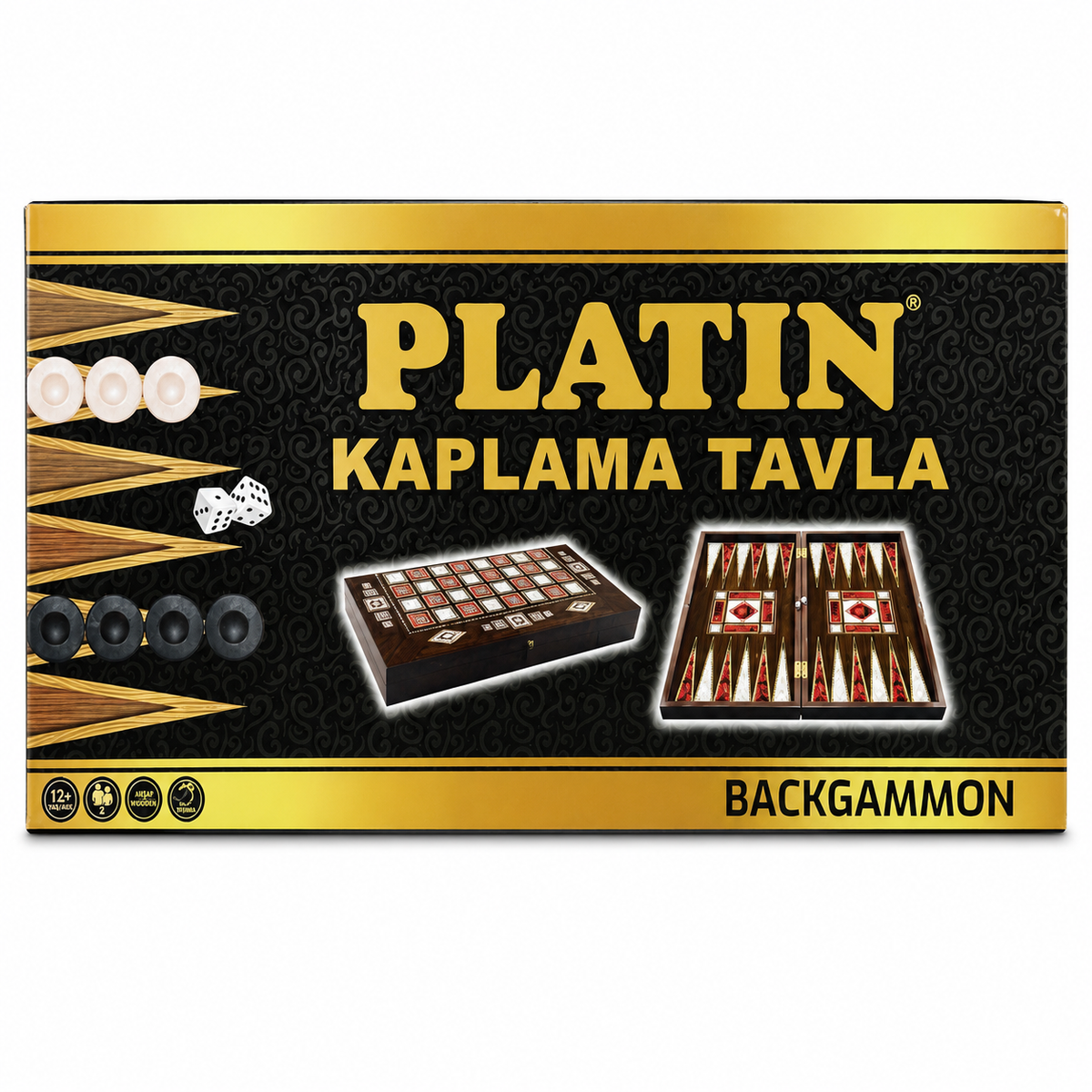 TAVLA/BACKGAMMON-SPIELBRETT