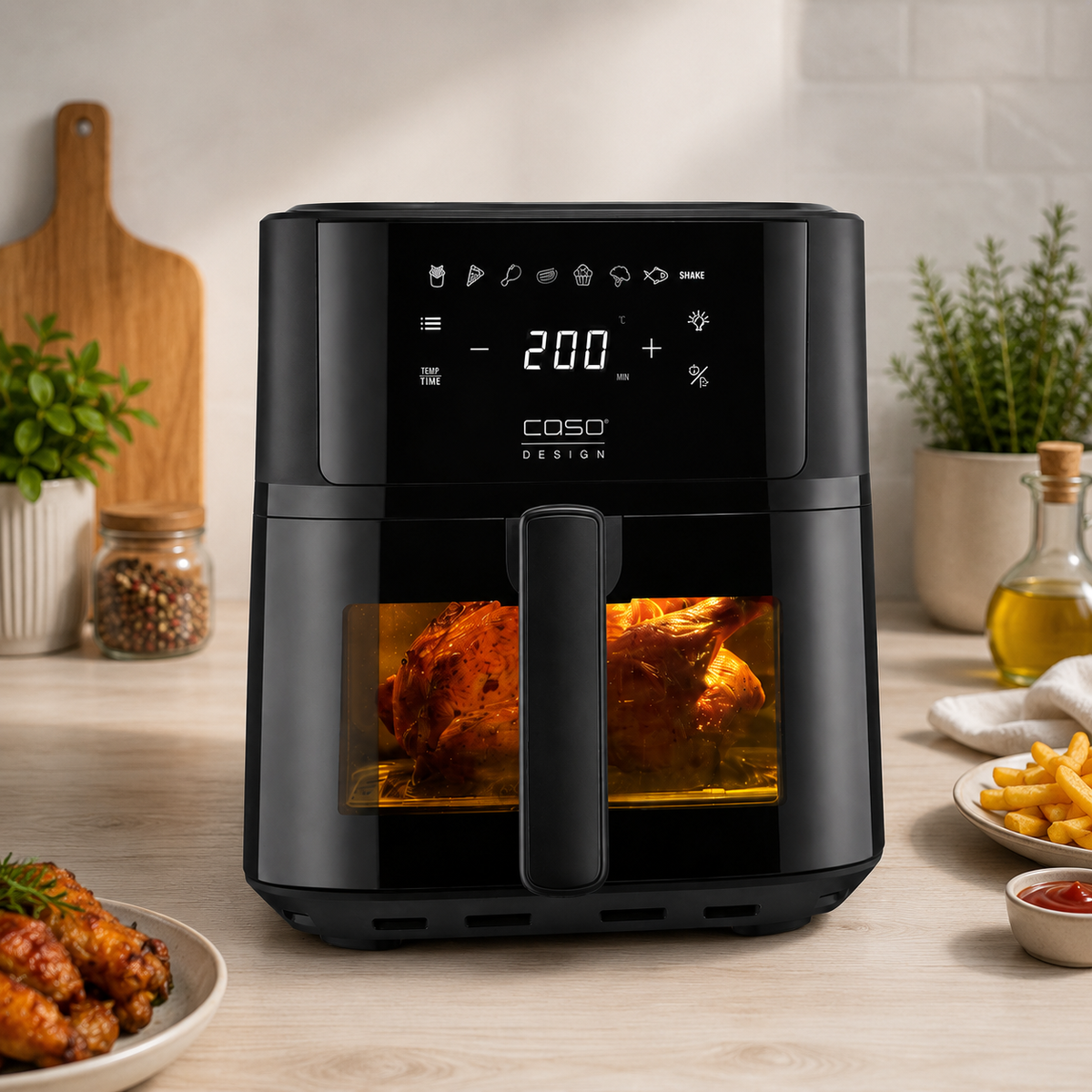 CASO AirFryer 6.0 Heißluftfritteuse 6L