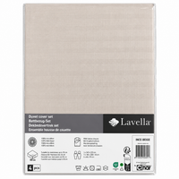 LAVELLA INCE BETTBEZUG SET 240x220cm 4-tlg.
