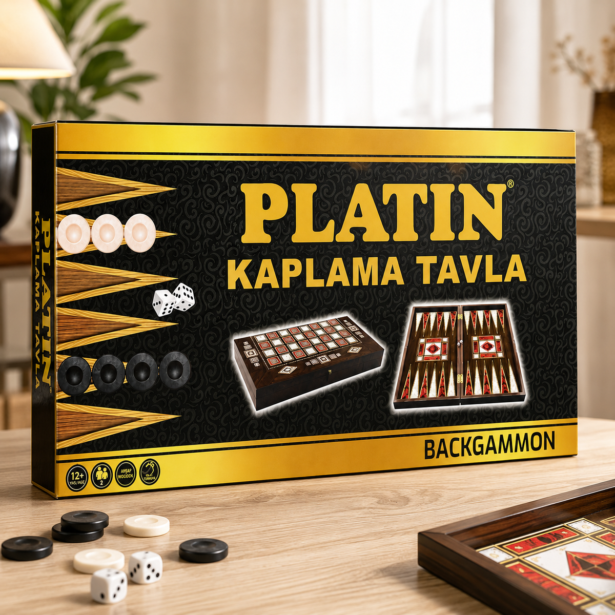 TAVLA/BACKGAMMON-SPIELBRETT