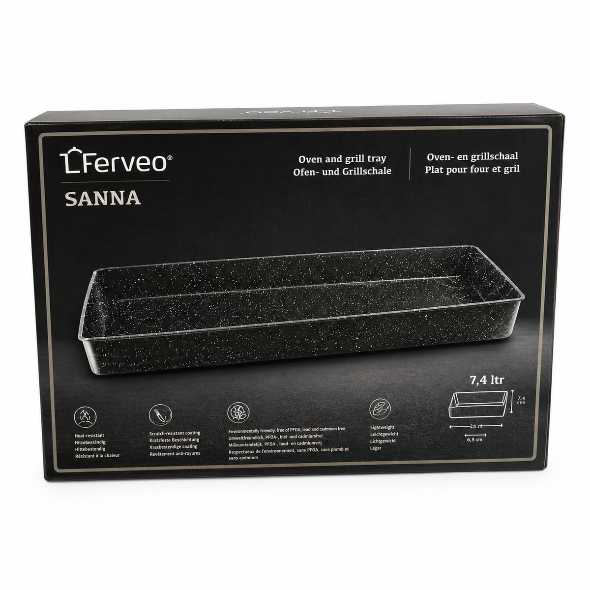 FERVEO  SANNA GRILLBRATPFANNE/GRILLBRATSCHALE