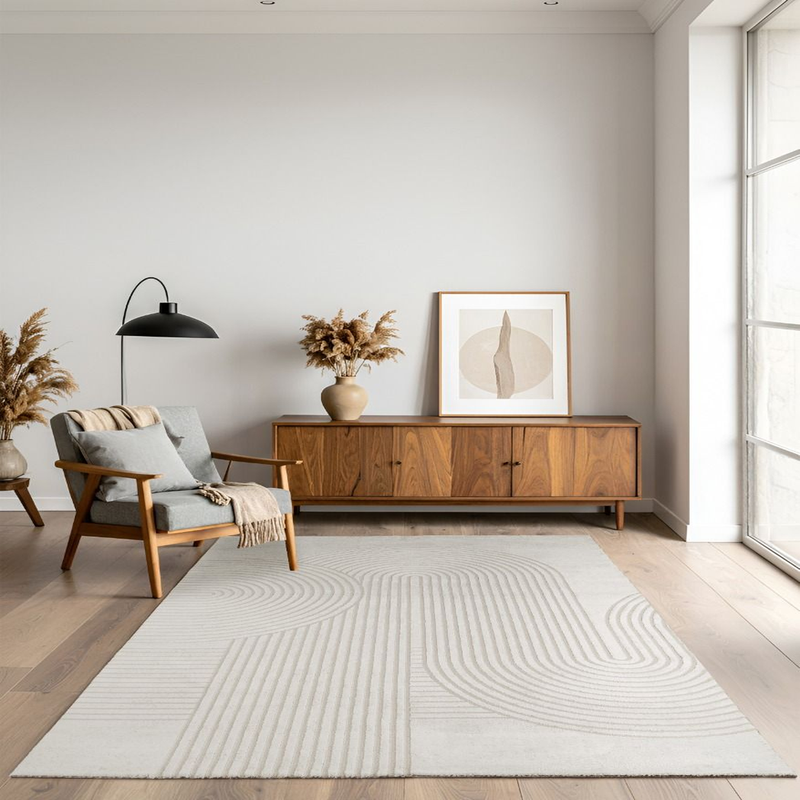 ELIT 3016A BEIGE/CREAM 160x230cm